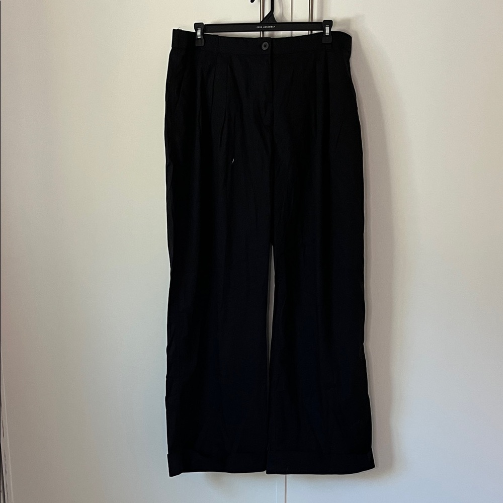 Abercrombie & Fitch linen black trouser